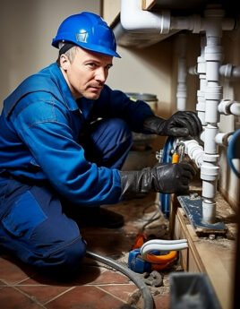 young-plumber-blue-attire