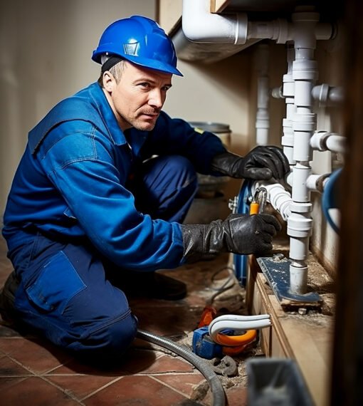 young-plumber-blue-attire young-plumber-blue-attire